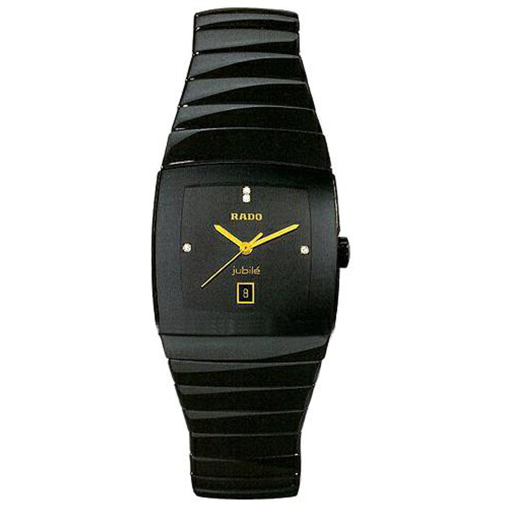 Rado Sintra Black Ceramic Mens Watch R13724712