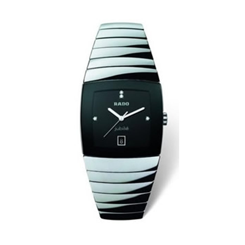 Rado Sintra Xxl Platinum Black Dial Mens Watch R13777702