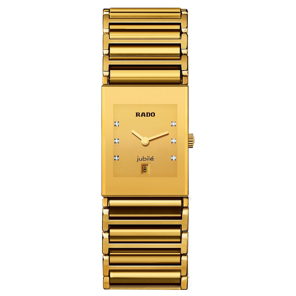 Rado Integral Jubile Watch Gold Mid Size R20791732