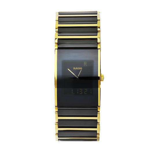 Rado Integral Black Digital Dial Stainless Steel Case Men's R20799152 Watch