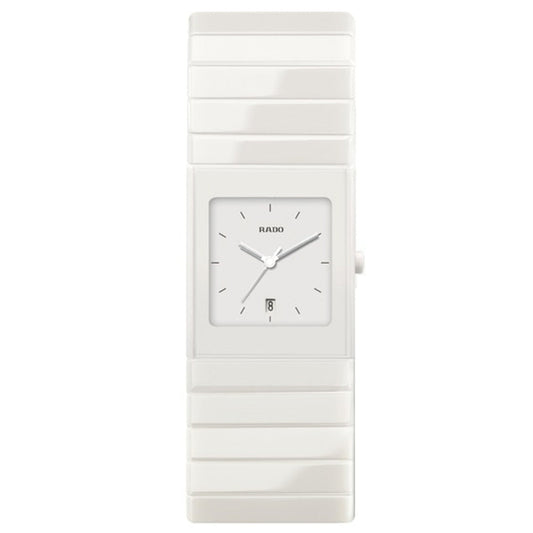 Rado Ceramica White Dial White Ceramic Mens Watch R21711022