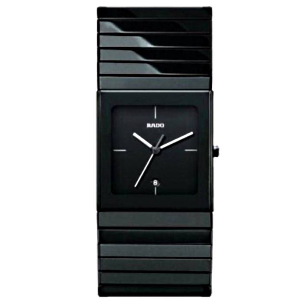 Rado Ceramica Black Wide Men's Watch Xl R21716242