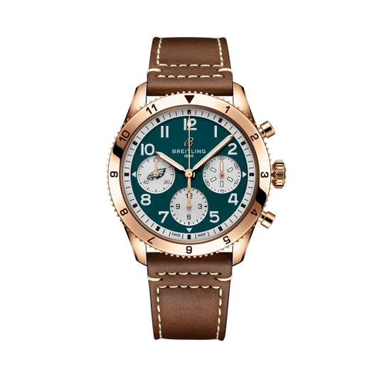Breitling Classic AVI Chronograph 42 Super Bowl LIX Philadelphia Eagles Limited Edition R233802A1L1X1