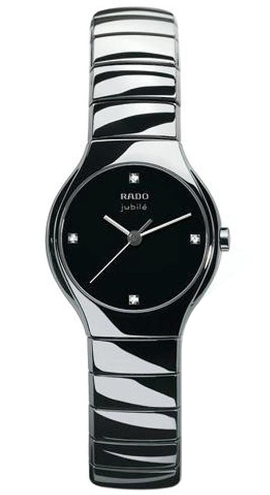 Rado True Jubile Quartz Lady S Platinum R27656742 Watch