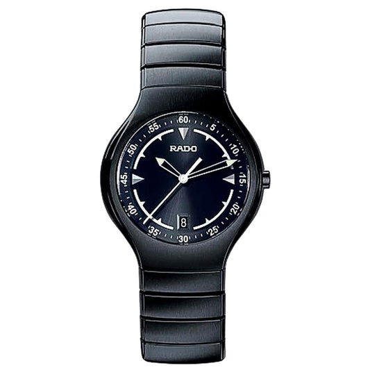 Rado True Active Black Ceramic Day Mens Watch R27677162