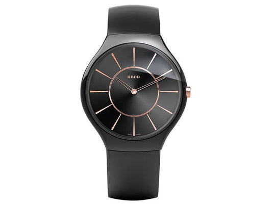 Rado True Thinline Black Ceramic Unisex Watch R27741159