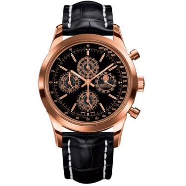 Breitling Transocean Chronograph QP R2931012/BB67-croco-black-deployant