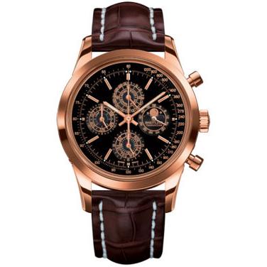 Breitling Transocean Chronograph QP R2931012/BB67-croco-brown-deployant