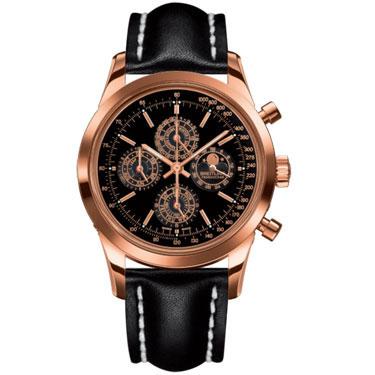 Breitling Transocean Chronograph QP R2931012/BB67-leather-black-tang