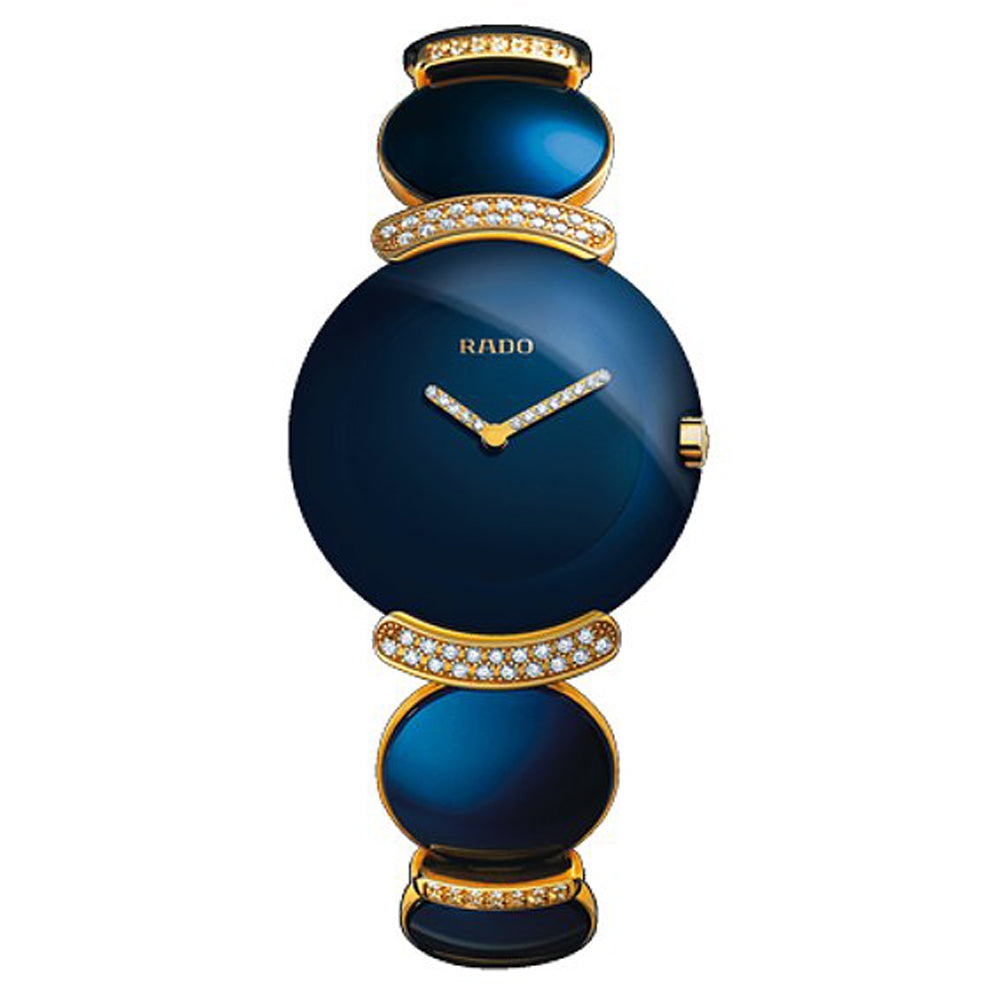 Rado Coupole Blue Fascination Jubile Mens Watch R90162208