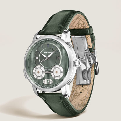 Montblanc Star Legacy Nicolas Rieussec Chronograph 43 mm - Steel - Green - Montblanc® US MB132947