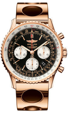 Breitling Navitimer 01 RB012012/BA49 Air Racer Red Gold Mens Watch