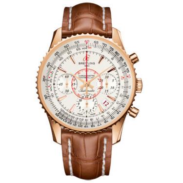 Breitling Montbrillant 01 Red Gold Limited Edition RB013112-G710-croco-gold-deployant