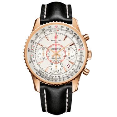 Breitling Montbrillant 01 Red Gold Limited Edition RB013112-G710-leather-black-deployant