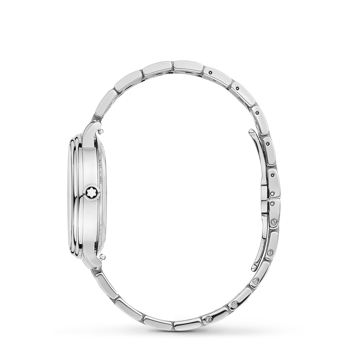 Montblanc Tradition Automatic Date 32 mm - Steel - Gray - Montblanc® US MB132317
