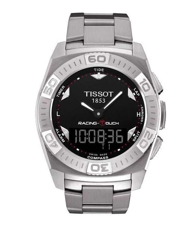 Tissot Racing Touch Black / Silver Dial T0025201105100 Men's Watch