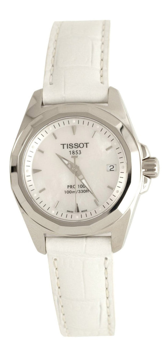 Tissot PRC 100 Mother of Pearl Dial T008.010.16.111.00 Ladies Watch