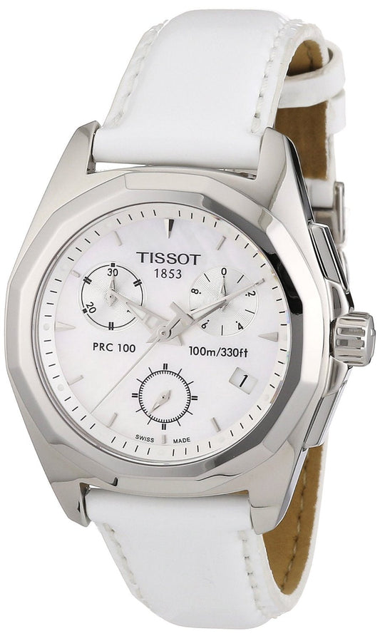 Tissot PRC 100 Silver Dial T008.217.16.111.00 Ladies Watch