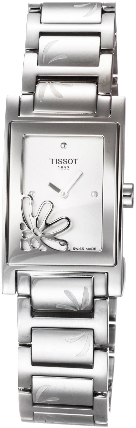 Tissot T-Trend Fabulous Garden Brushed Silver Dial T017.109.11.031.00 Ladies Watch