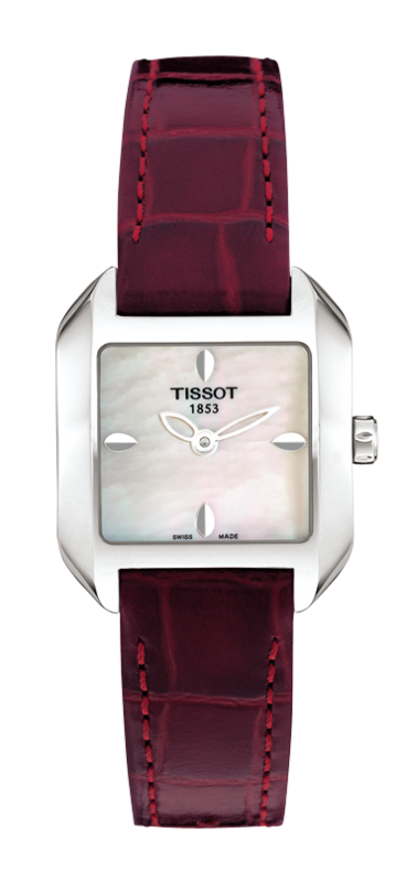 Tissot T-Wave White Mother of Pearl Dial T02.1.265.71 Ladies Watch