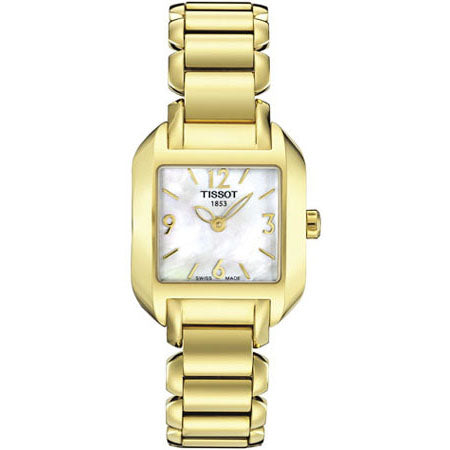 Tissot T-Wave Mother of Pearl Dial T02.5.285.82 Ladies Watch