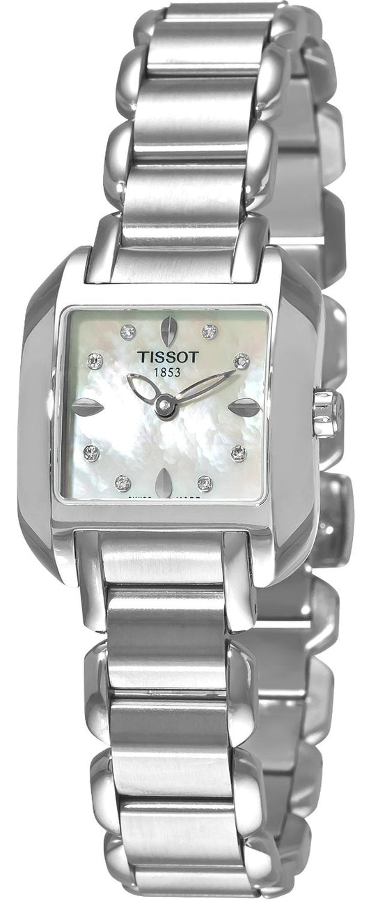 Tissot T-Wave Mother of pearl Dial T02128574 Ladies Watch