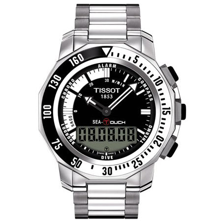 Tissot Sea Touch Black Dial T026.420.11.051.00 Men's Watch