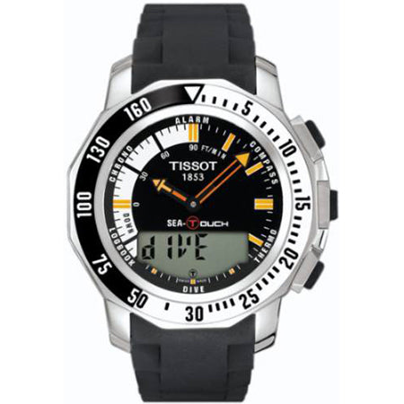 Tissot Sea Touch Black Dial T026.420.17.281.01 Men's Watch