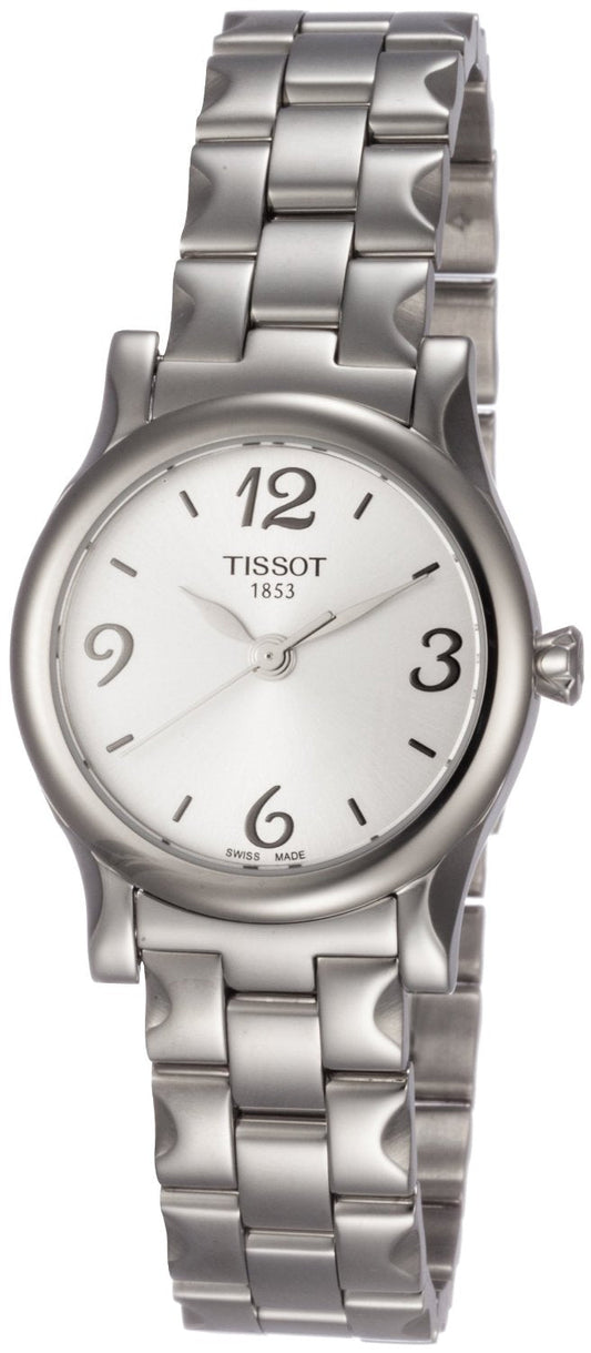 Tissot Stylis-T Silver Dial T028.210.11.037.00 Ladies Watch