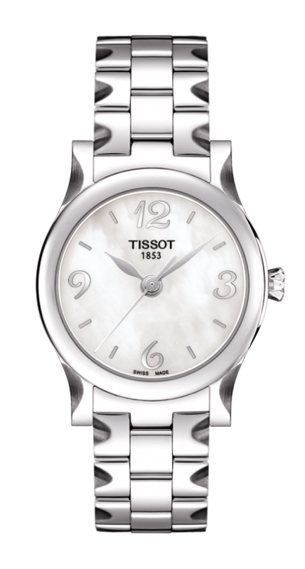 Tissot Stylis-T Mother-of-pearl Dial T028.210.11.117.02 Ladies Watch