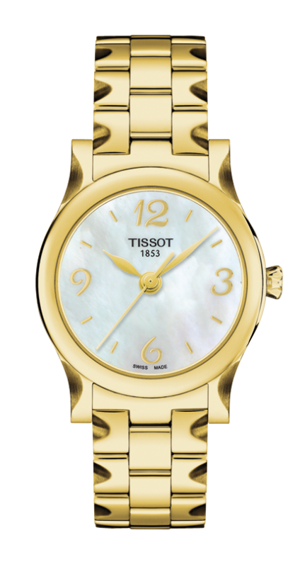 Tissot Stylis-T Mother-Of-Pearl Dial T028.210.33.117.00 Ladies Watch