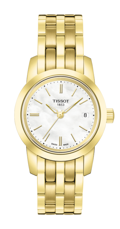 Tissot Classic Dream White Mother Of Pearl Dial T033.210.33.111.00 Ladies Watch