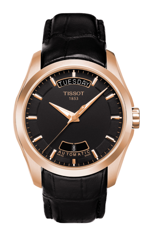 Tissot Couturier Black Dial T035.407.36.051.00 Men's Watch