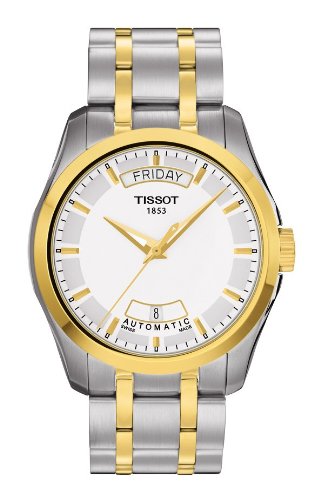 Tissot Couturier Automatic White Dial T0354072201100 Men's Watch