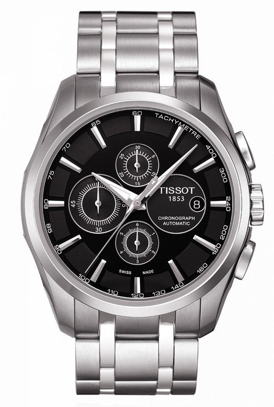 Tissot Couturier Black Dial T0356271105100 Men's Watch