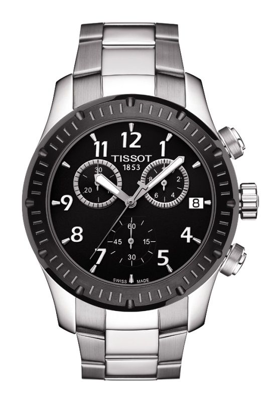 Tissot T-Sport V8 Chronograph Black Dial T0394172105700 Men's Watch