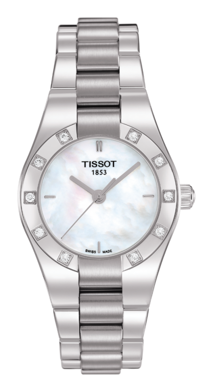 Tissot Glam Sport Mother Of Pearl Dial T043.010.61.111.00 Ladies Watch