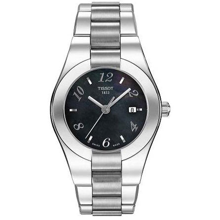 Tissot Glam Sport Black Mother of Pearl T043.210.11.127.00 Ladies Watch