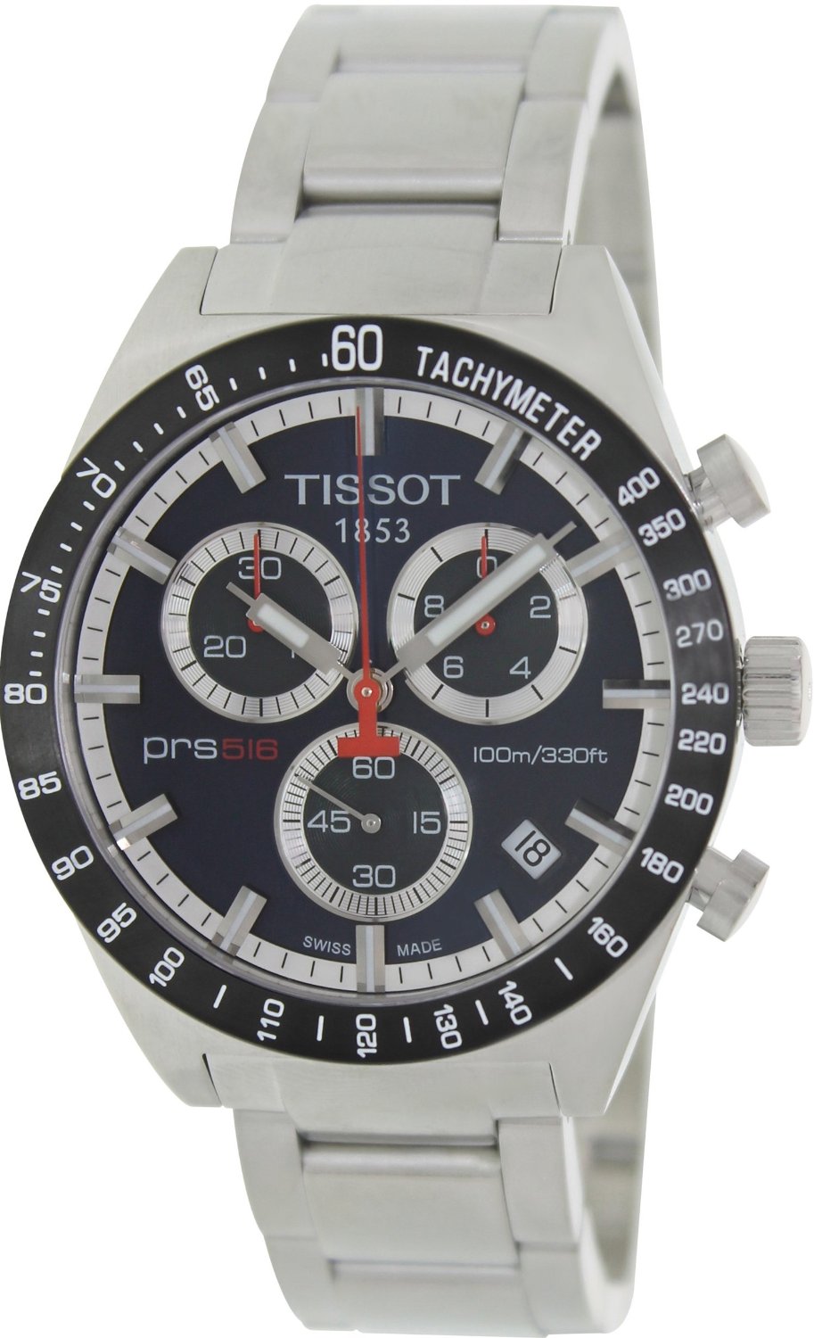 Tissot PRS 516 Chronograph Blue Dial T0444172104100 Men's Watch