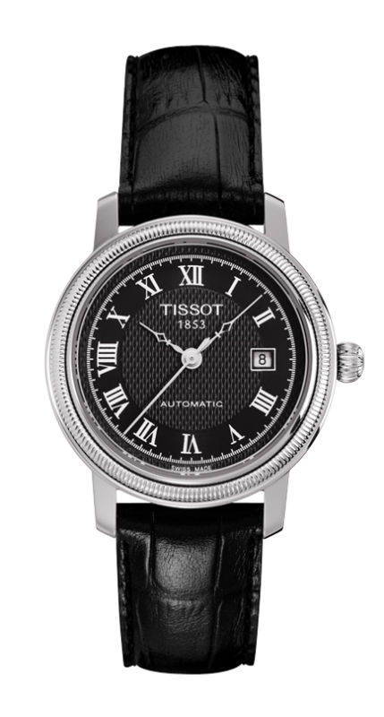 Tissot T-Classic Bridgeport Black Dial T045.207.16.053.00 Ladies Watch