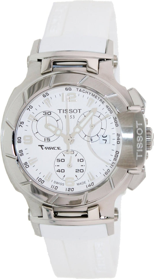 Tissot T-Race White Dial T0482171701700 Ladies Watch