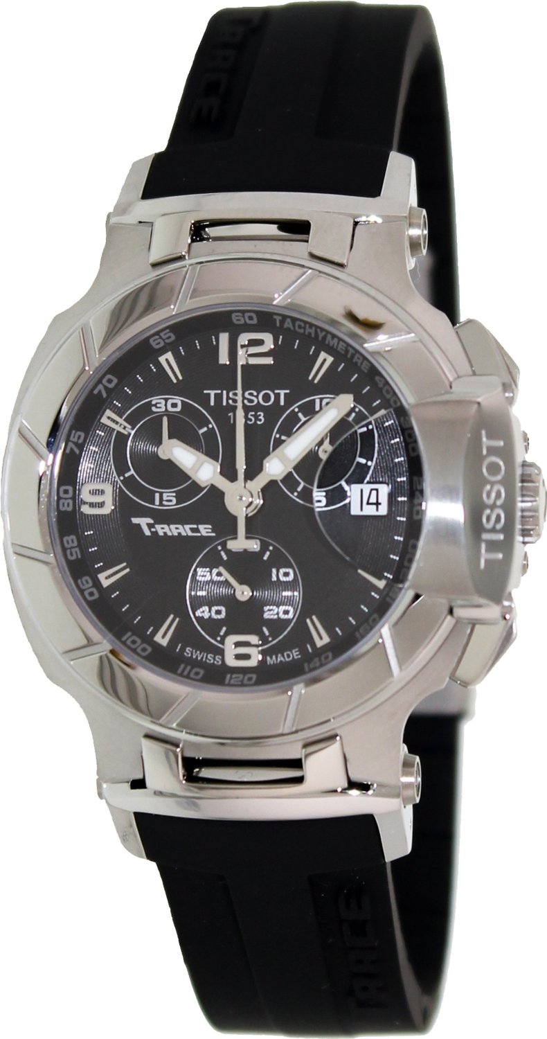 Tissot T-Race Black Dial T0482171705700 Ladies Watch