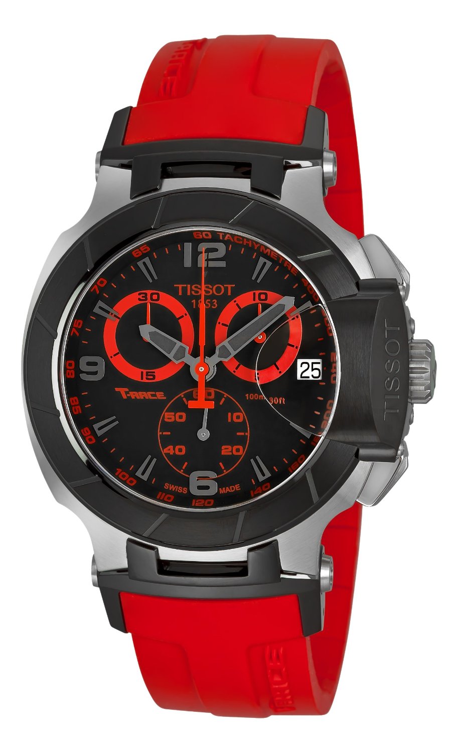 Tissot T-Race Chronograph Red/Black Dial T0484172705702 Men's Watch