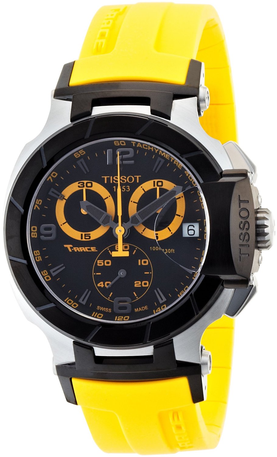 Tissot T-Race Chronograph Black Dial T0484172705703 Men's Watch