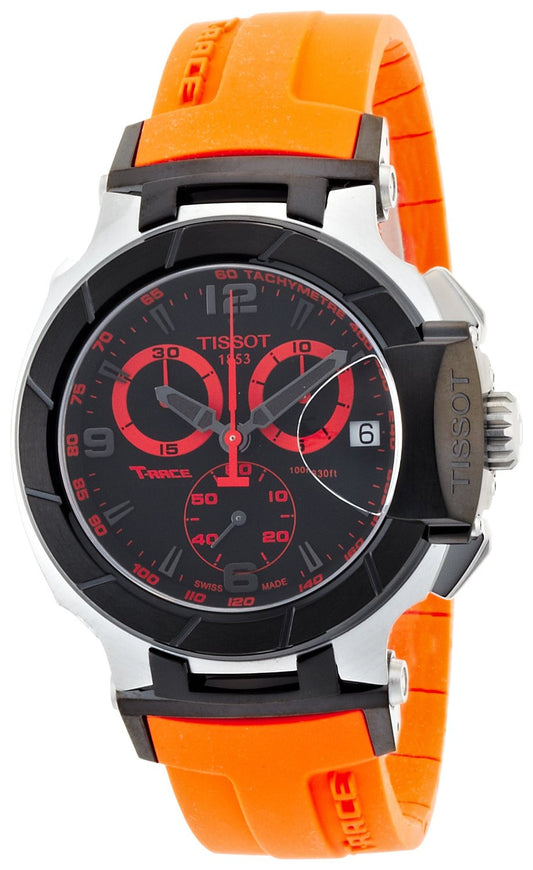 Tissot T-Race Chronograph Red/Black Dial T0484172705704 Men's Watch