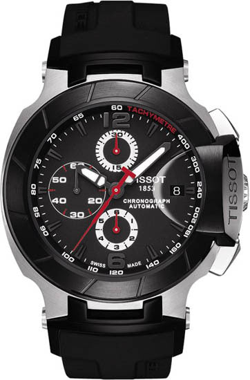 Tissot T-Race Men's Black Quartz Chronograph Sport T0484272705700 Watch