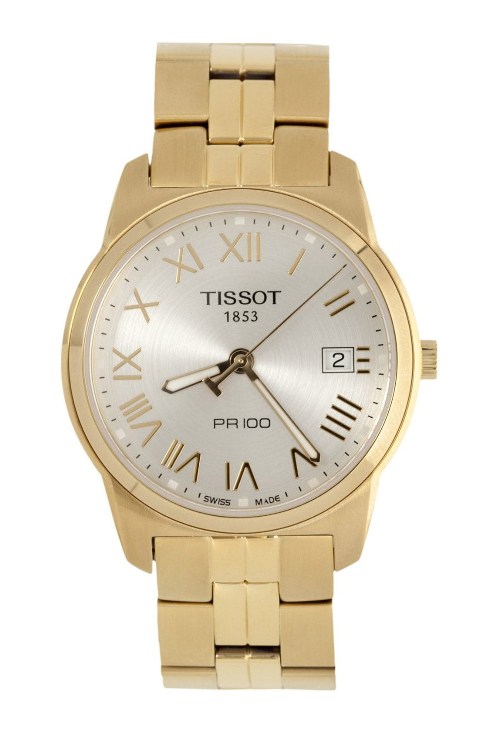 Tissot PR100 Silver Dial T049.410.33.033.00 Men's Watch