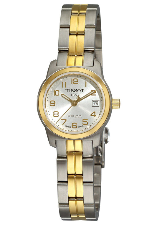 Tissot PR100 Silver Dial T0492102203200 Ladies Watch