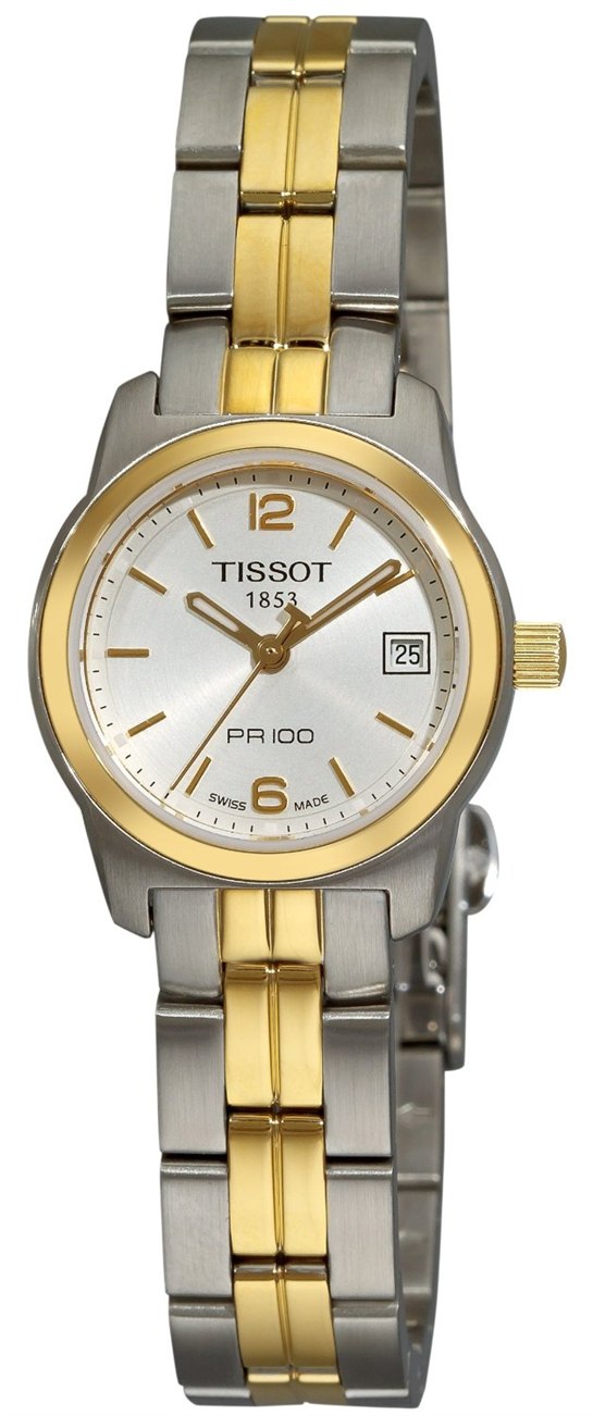 Tissot PR 100 Silver Dial T0492102203700 Ladies Watch