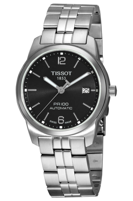 Tissot PR100 Automatic Black Dial T0494071105700 Men's Watch